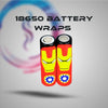18650 Battery Wrap/Skins/Sleeve